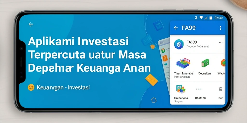 Antarmuka aplikasi FA99 untuk investasi yang mudah digunakan.