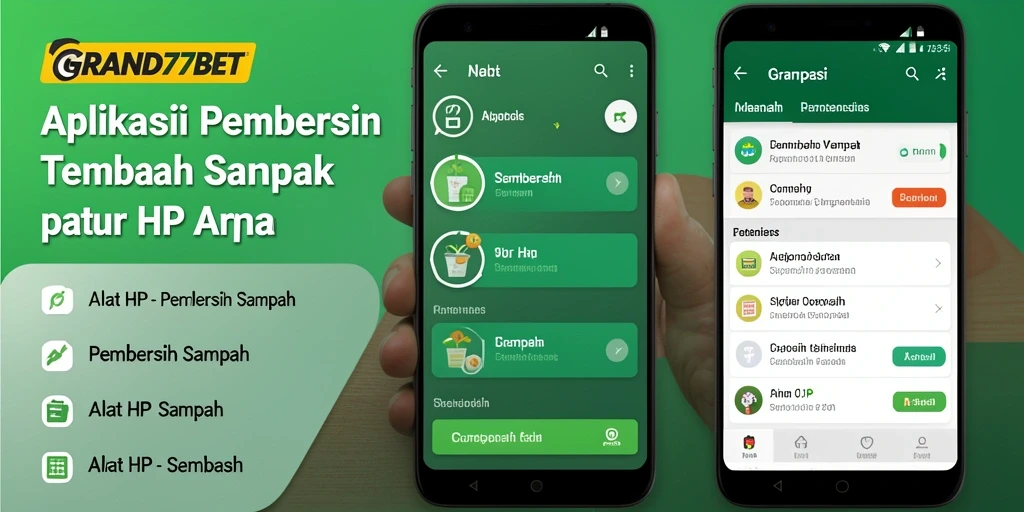 Antarmuka intuitif <strong>GRAND77BET</strong> untuk pembersihan sampah yang efisien.