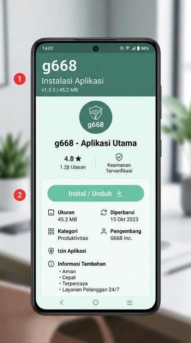 Unduh dan Pasang APK g668 untuk Android